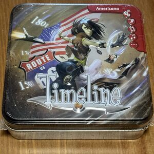 Asmodee Card Game Timeline - Americana Box History Trivia Educational (New)